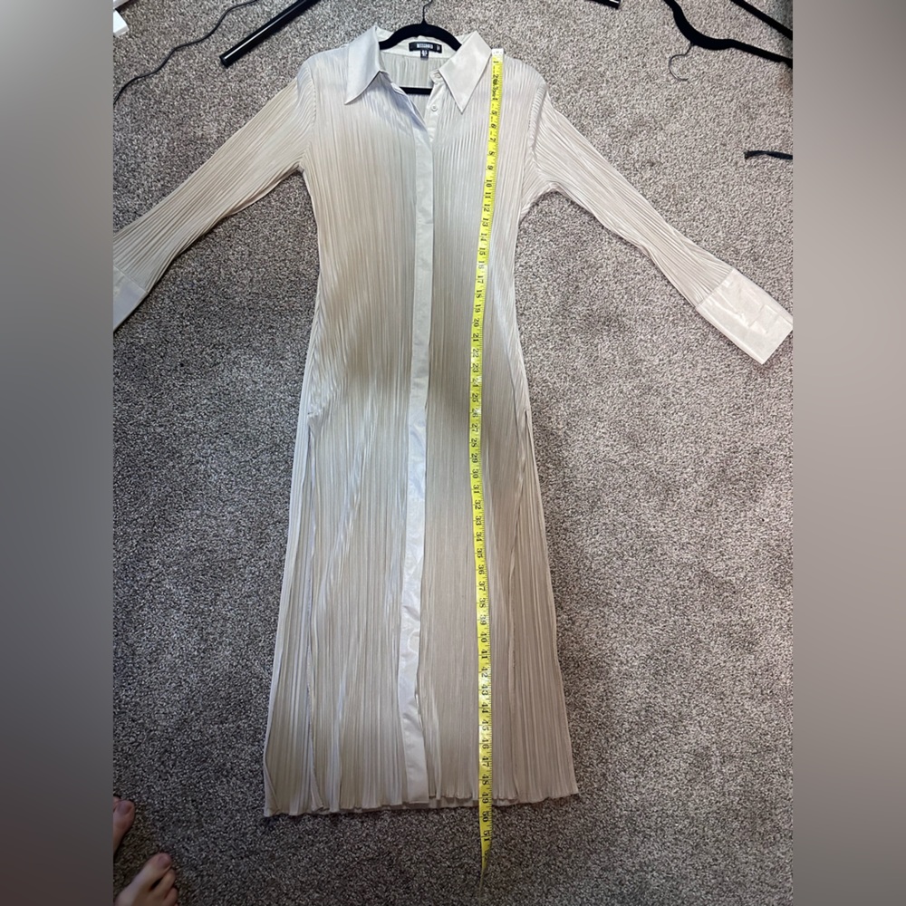 Missguided Long Button Down Blouse - image 6